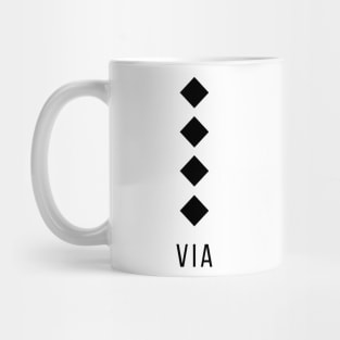 Via Geomantic Figure Mug